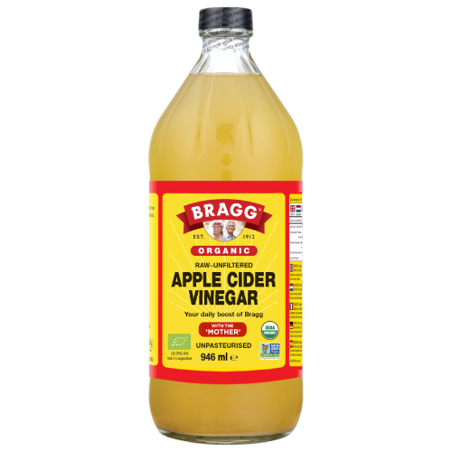 BRAGG ORGANIC APPLE CIDER VINEGAR - 946ML