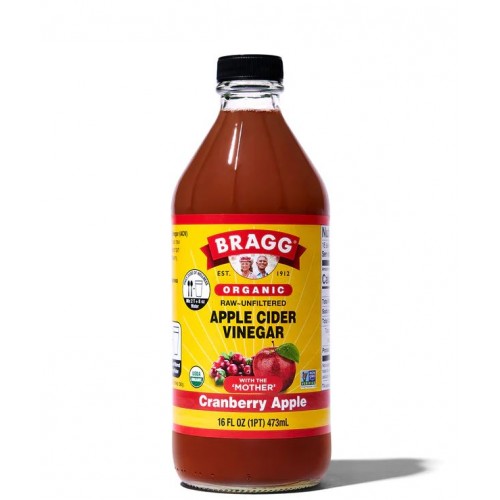 Bragg Organic Apple Cider Vinegar Cranberry Apple 473 ml