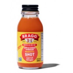 Bragg Organic Apple Cider Vinegar Shot Carrot Ginger  2oz