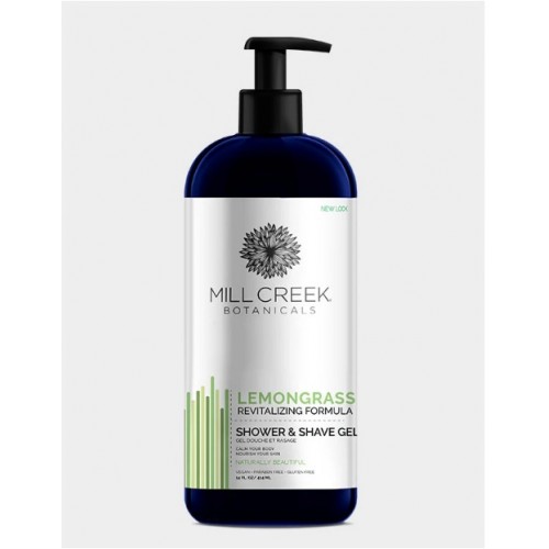 Mill Creek Botanicals Lemongrass Shower & Shave Gel 414ml