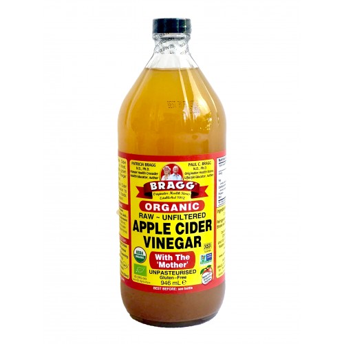 BRAGG ORGANIC APPLE CIDER VINEGAR - 946ML