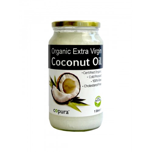 COPURA EXTRA VIRGIN ORGANIC COCONUT OIL - 1L